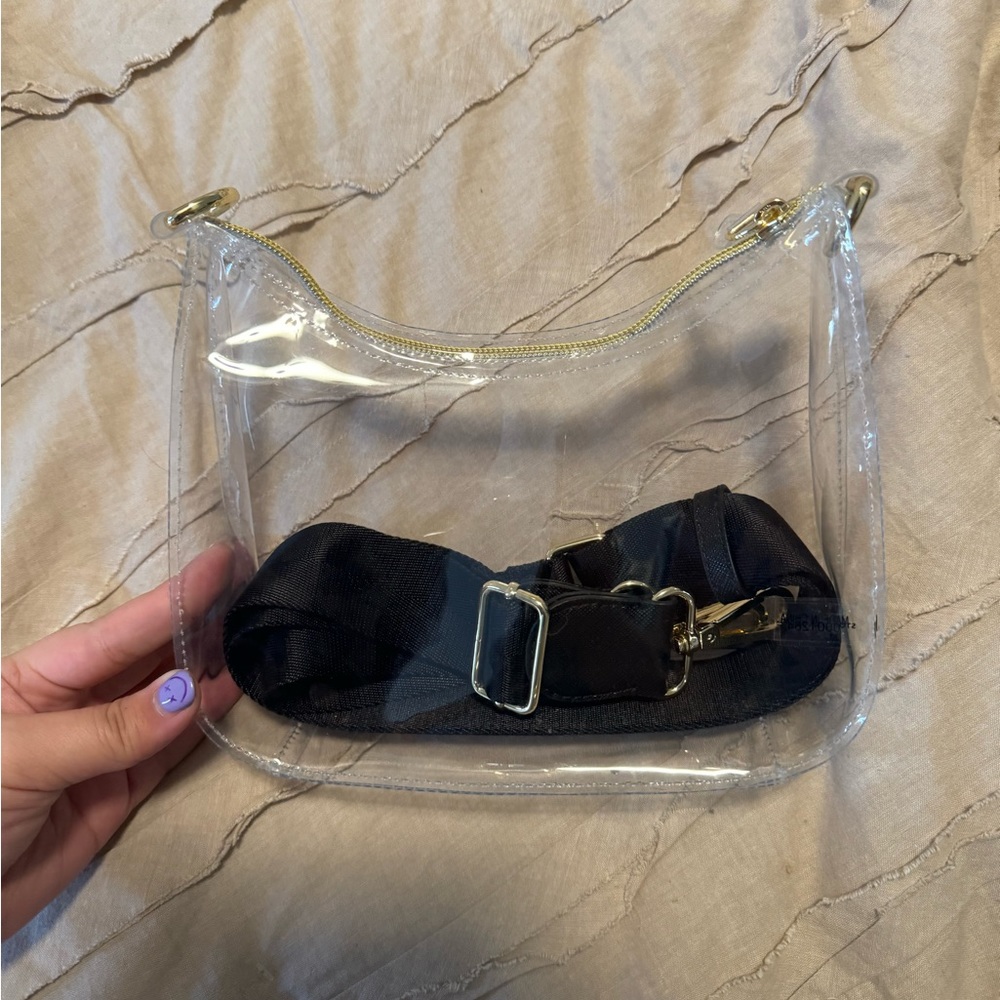 SCL clear crossbody